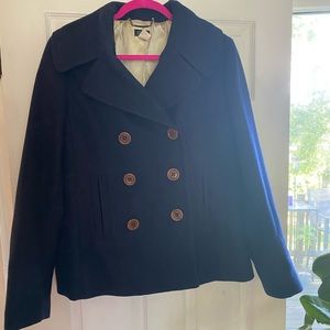 Women’s J-Crew Double-Breasted Pea Coat